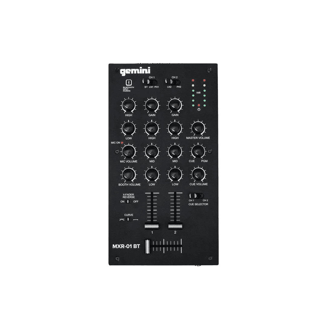 Gemini MXR-01BT | DJ Bluetooth-mikser
