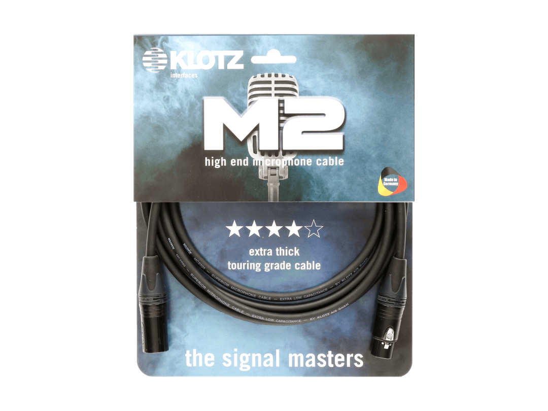 Klotz M2FM1-0300 XLR/XLR-kabel 3 m