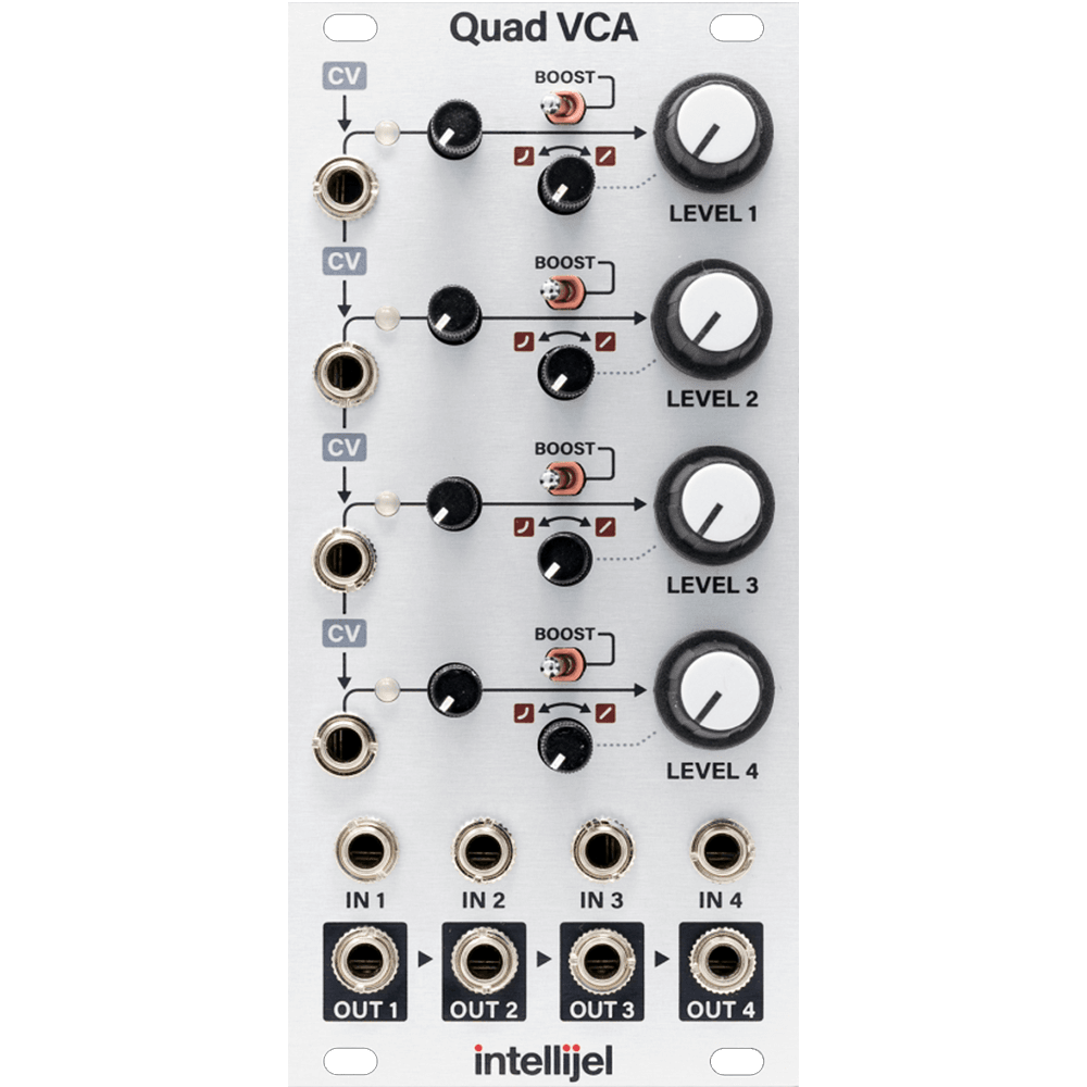 Intellijel Quad VCA