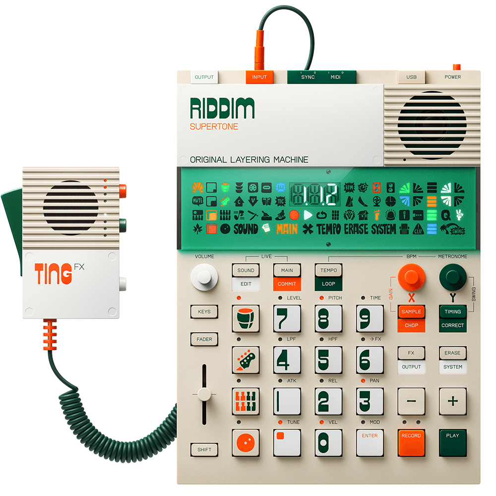 Teenage Engineering EP-40 + EP-2350 launch kit